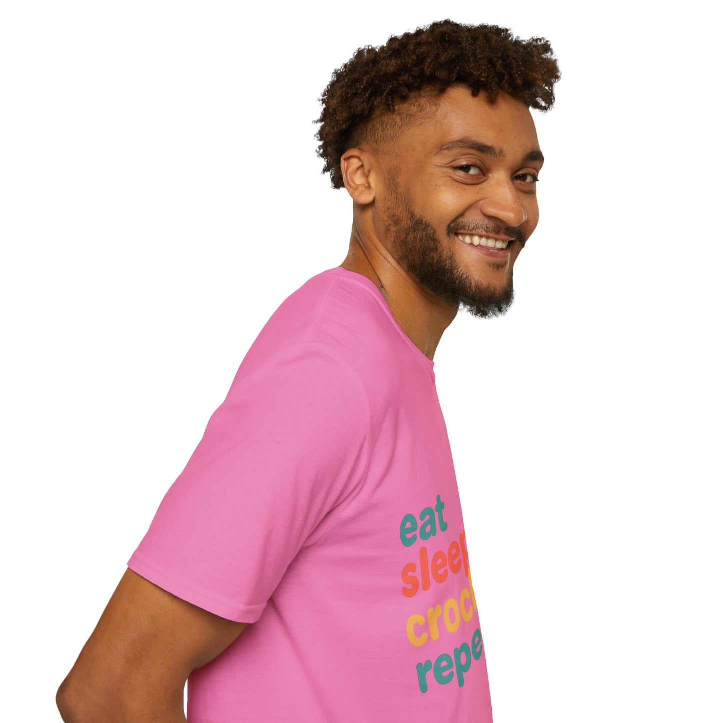 Eat Sleep Crochet Repeat T‑Shirt