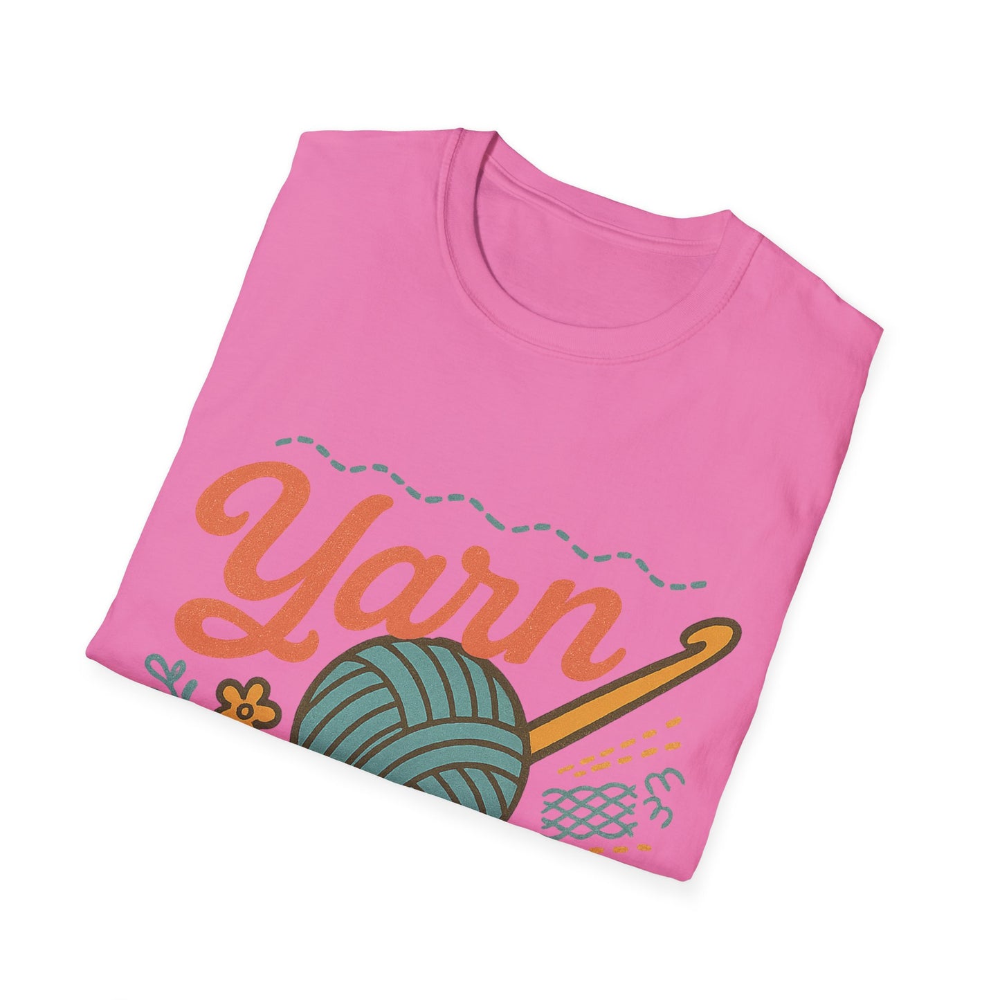 Copy of Crafty Love Unisex T-Shirt | Knitting Gift | Cozy Apparel | Yarn Lover Tee | Handmade Vibes | Perfect for Crafters and Creatives