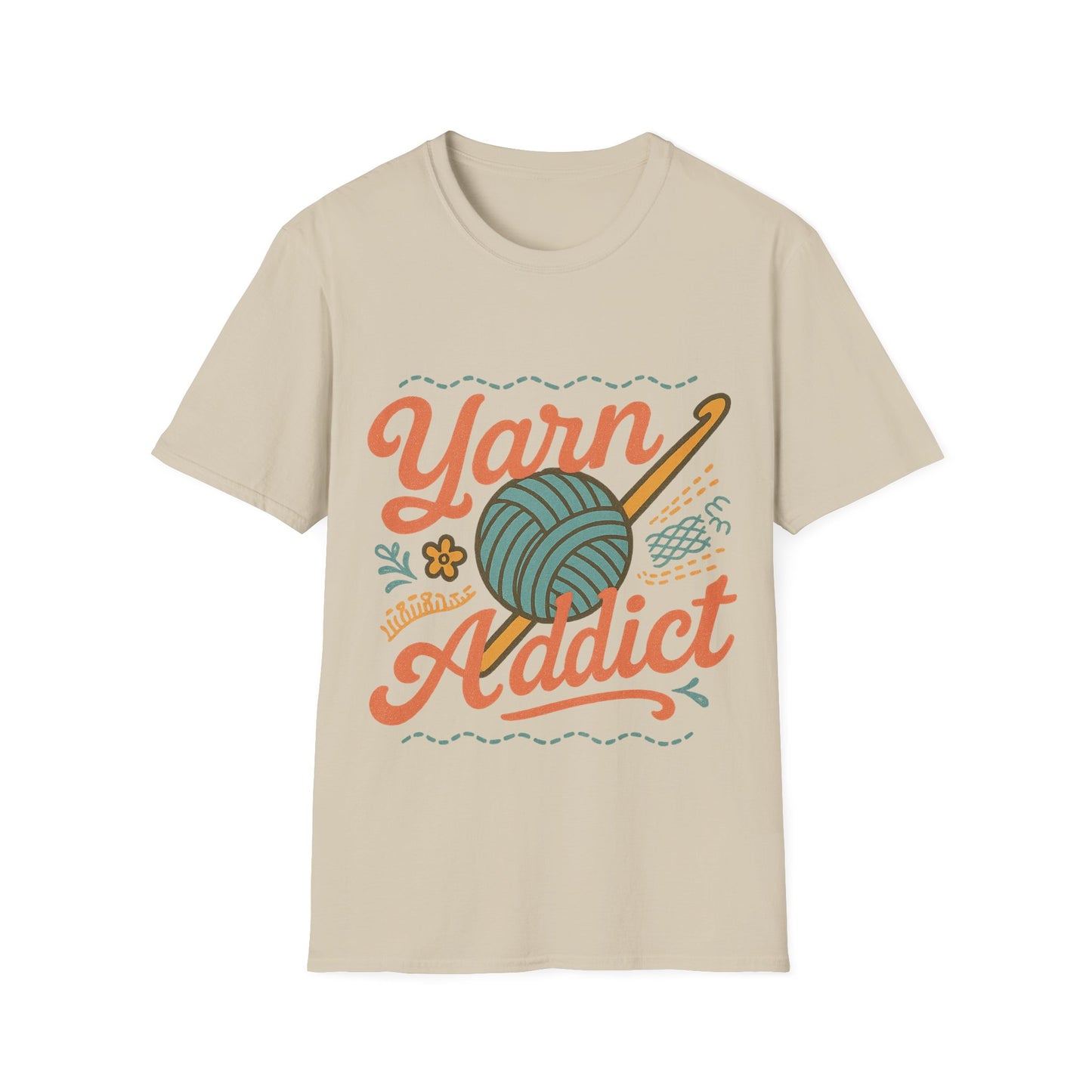 Copy of Crafty Love Unisex T-Shirt | Knitting Gift | Cozy Apparel | Yarn Lover Tee | Handmade Vibes | Perfect for Crafters and Creatives