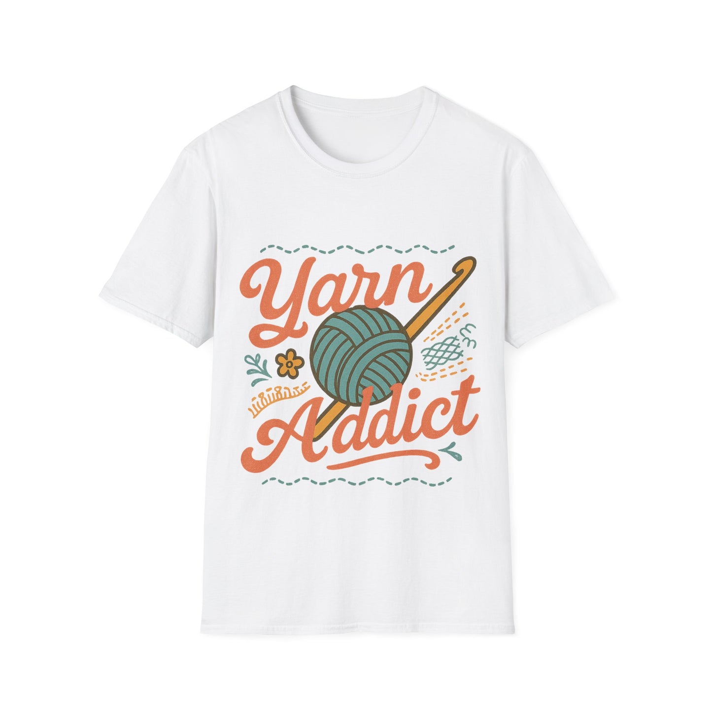 Copy of Crafty Love Unisex T-Shirt | Knitting Gift | Cozy Apparel | Yarn Lover Tee | Handmade Vibes | Perfect for Crafters and Creatives
