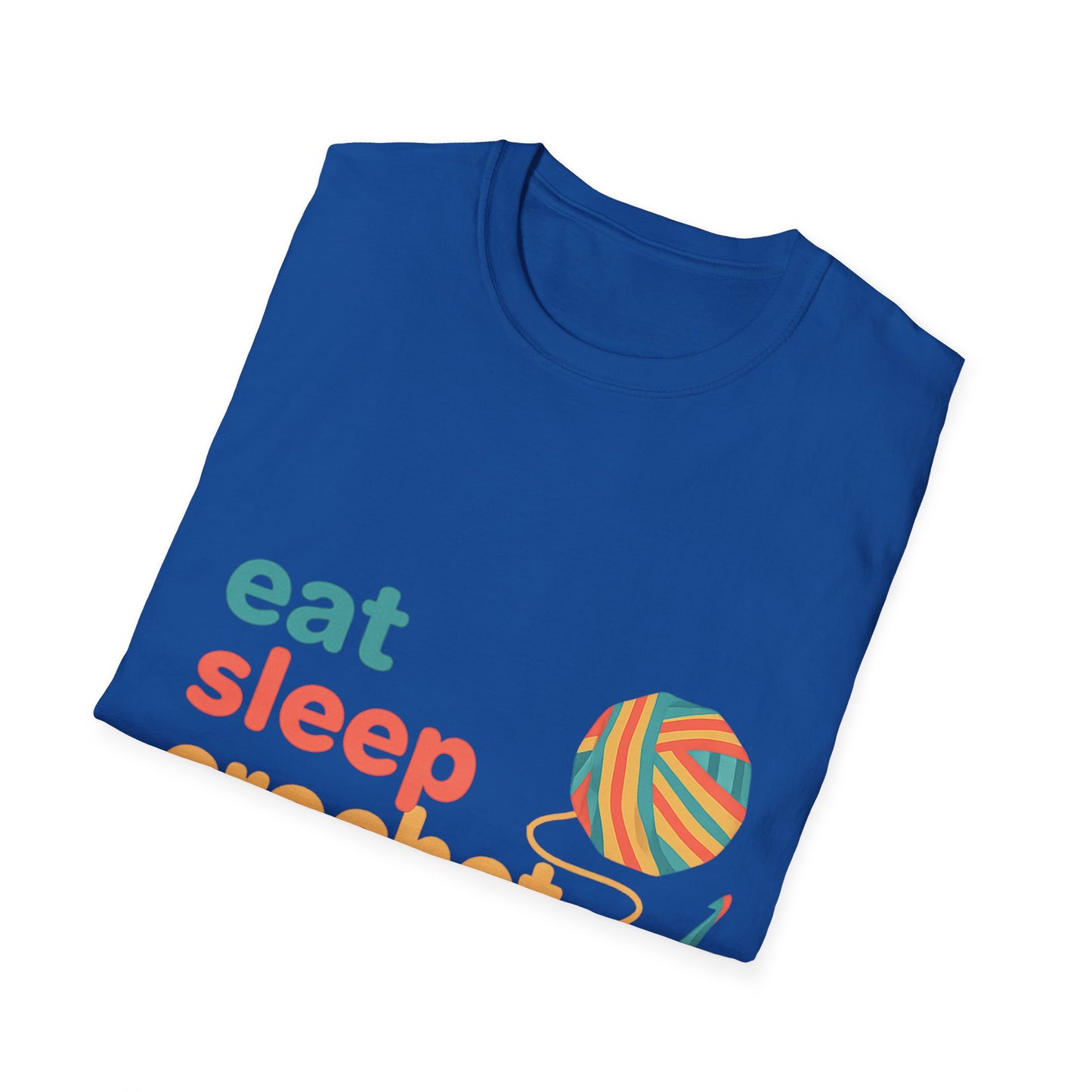 Eat Sleep Crochet Repeat T‑Shirt