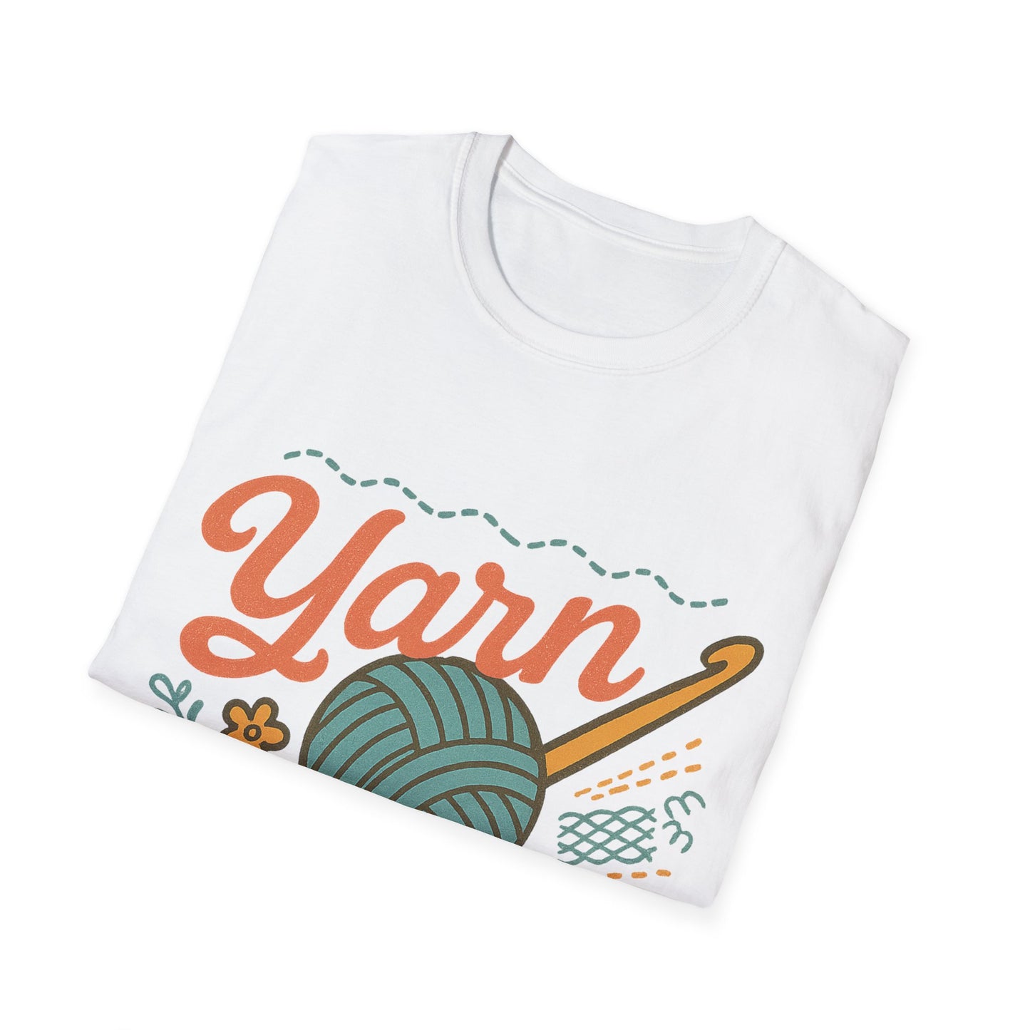 Copy of Crafty Love Unisex T-Shirt | Knitting Gift | Cozy Apparel | Yarn Lover Tee | Handmade Vibes | Perfect for Crafters and Creatives
